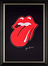 Rolling Stones Logo (Framed)