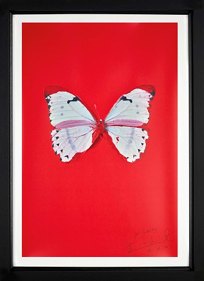 Untiled (Red Butterfly), 2005 (Framed)