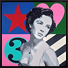Elizabeth Taylor II (Framed)