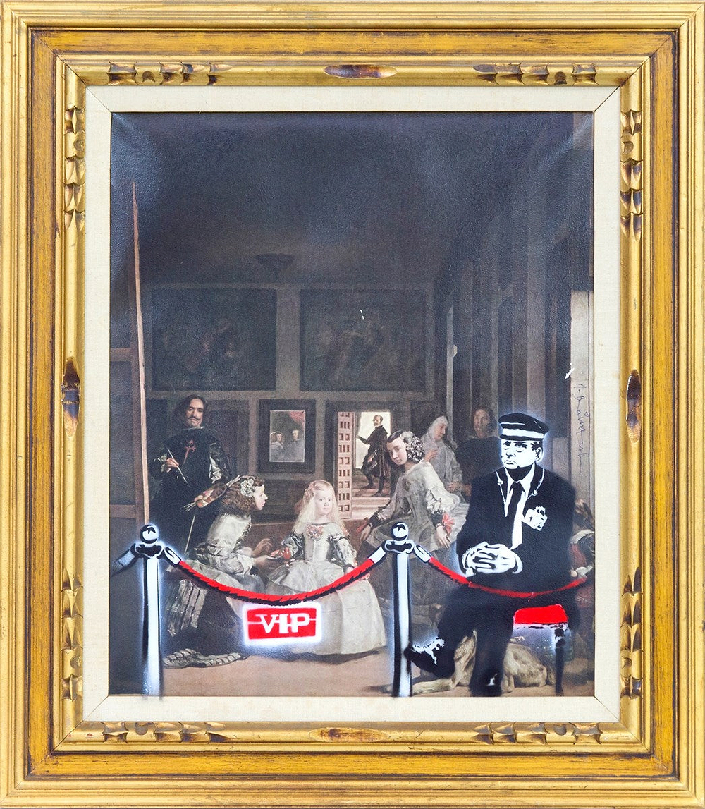 Banksy Sitting VIP, 2020 OOC591