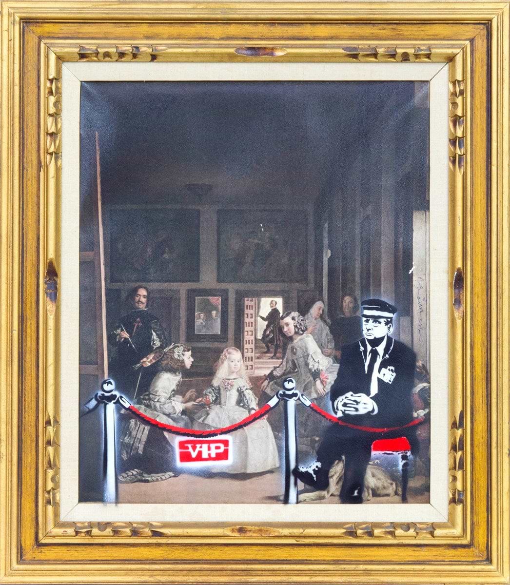 Banksy Sitting VIP, 2020 OOC591