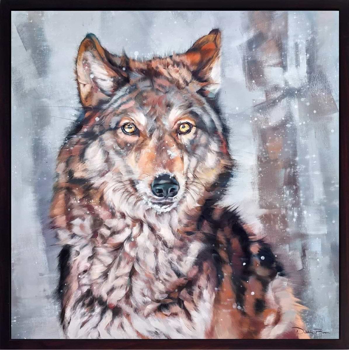 Wolf In Winter