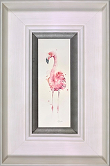 Fabulous Pink Knees- Flamingo (Framed)