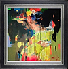 Neon Electronica Alpha (Framed)