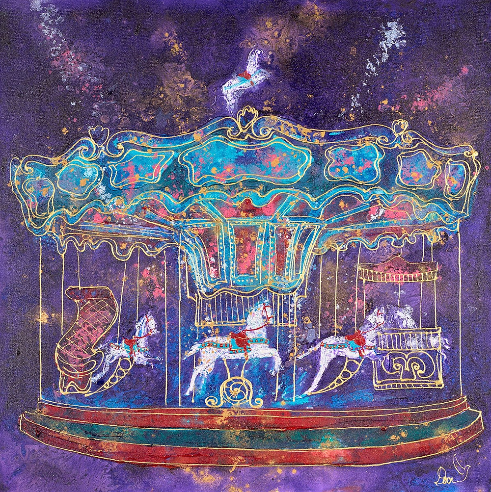 Purple Carousel