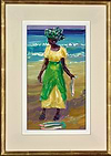 Gambian Fisher Woman in Fine Clothes