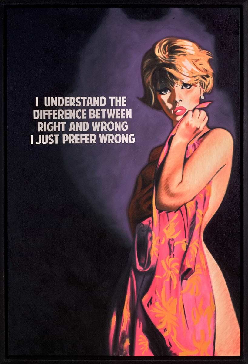 Right And Wrong (Purple)