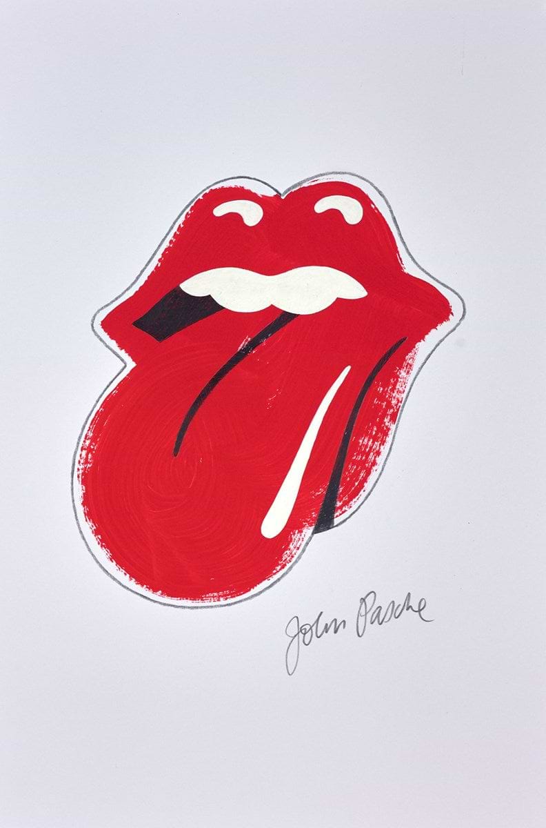 Rolling Stones Logo John Pasche Clarendon Fine Art