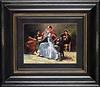 Blanco Y Lunares IV (Framed)