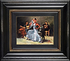 Blanco Y Lunares IV (Framed)
