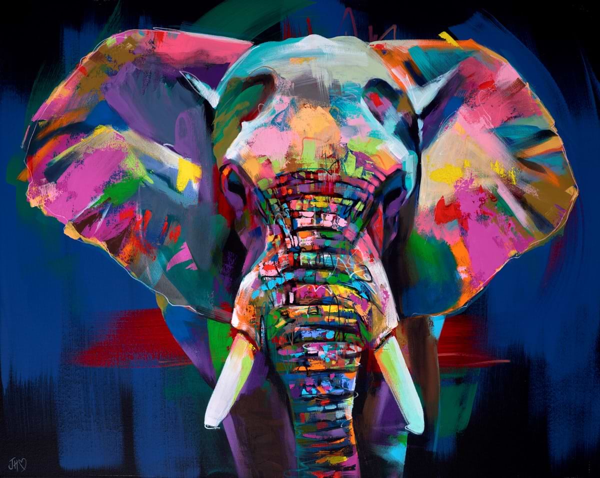 African Elephant Aura