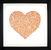 Bird Joy (Orange), 2021 (Framed)