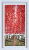 Red Forest II (Framed)