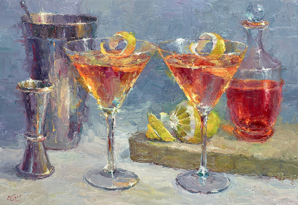 Martini With Orange Bitters