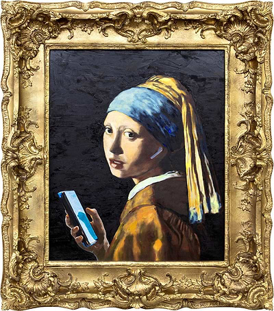 Girl With a Phone