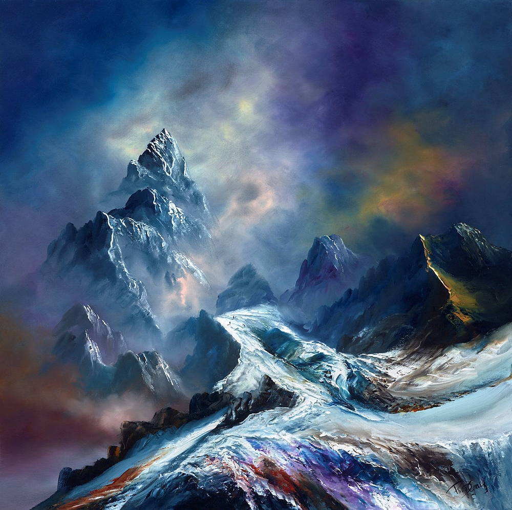 Misty Mountain Tops
