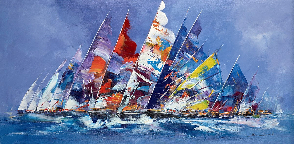 Sailing On A Calm Sea