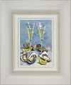 Champagne and Oysters VI (Framed)