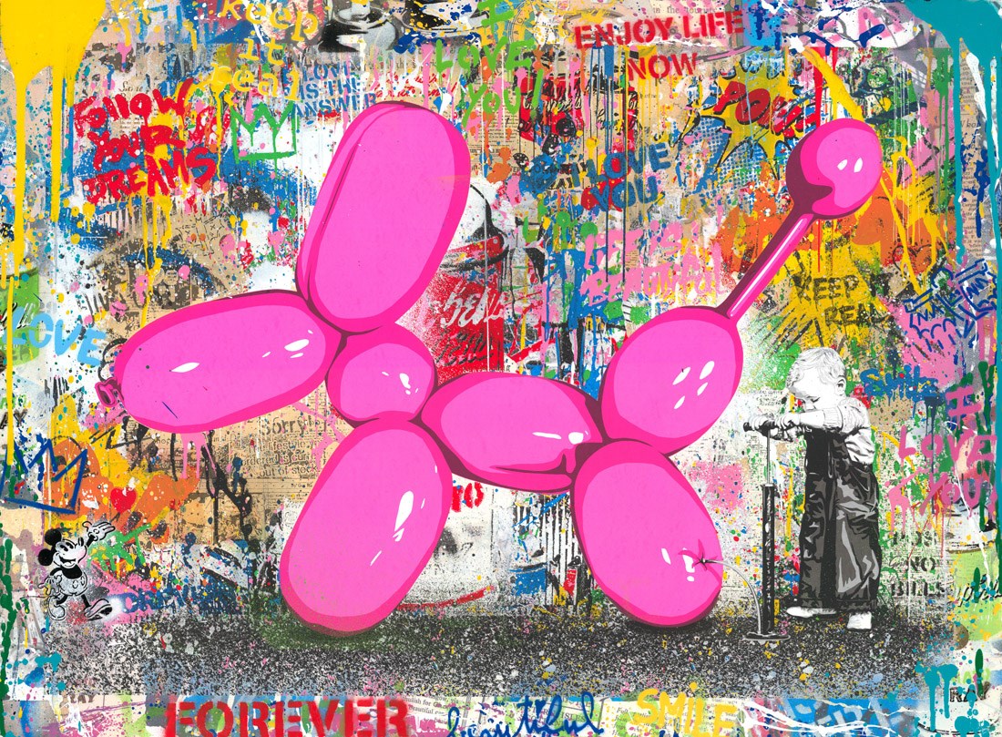 洋書 The Artist of My Experiment Love Is The Answer Framed Set | Mr. Brainwash - Clarendon