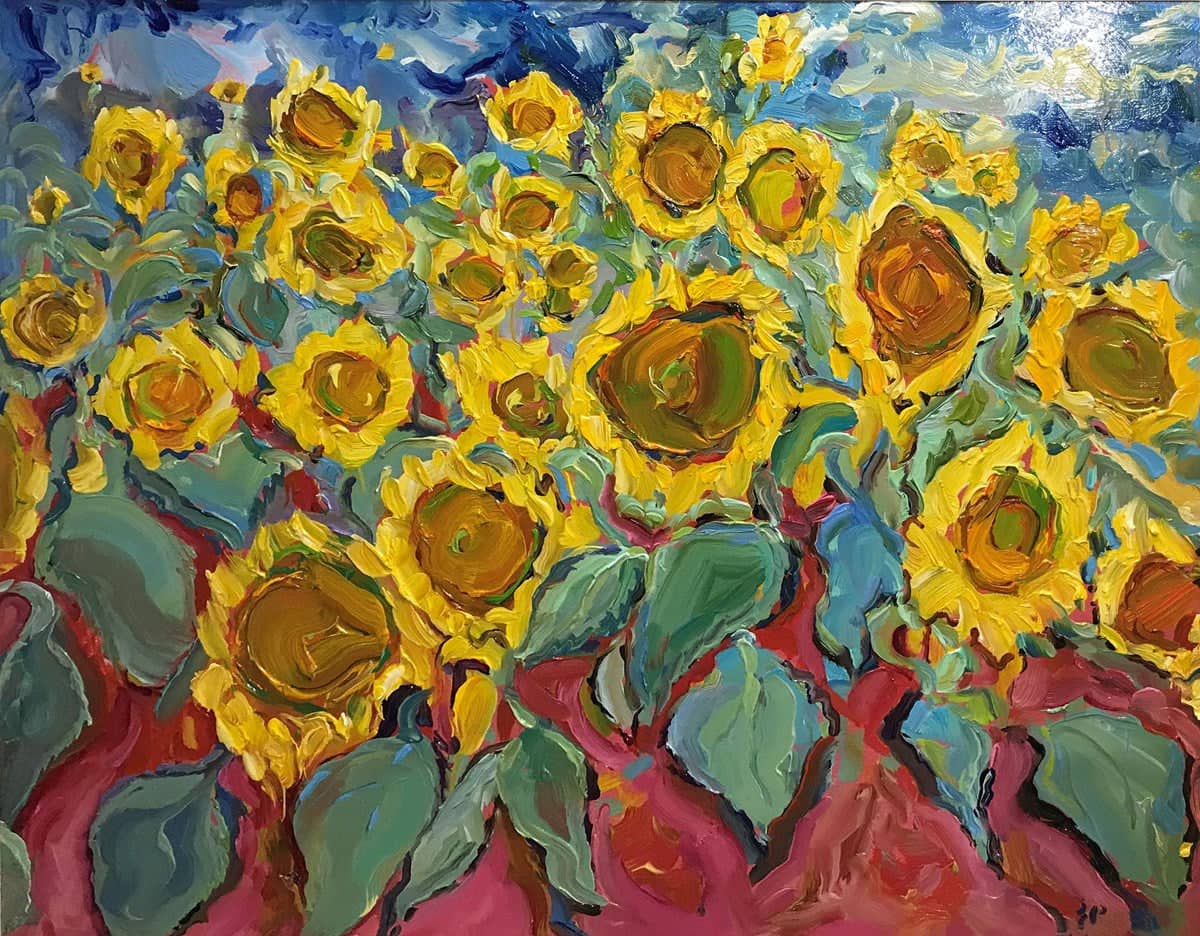 Provencal Sunflowers