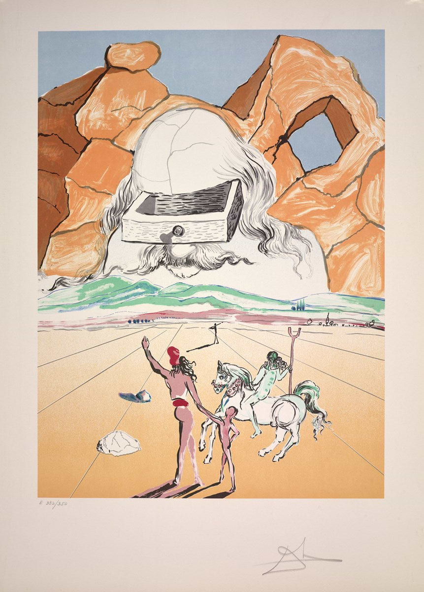 専用他の方発送×Salvador Dalí  Purgatory 3 The Path To Wisdom (1978) | Salvador Dali - Clarendon Fine Art