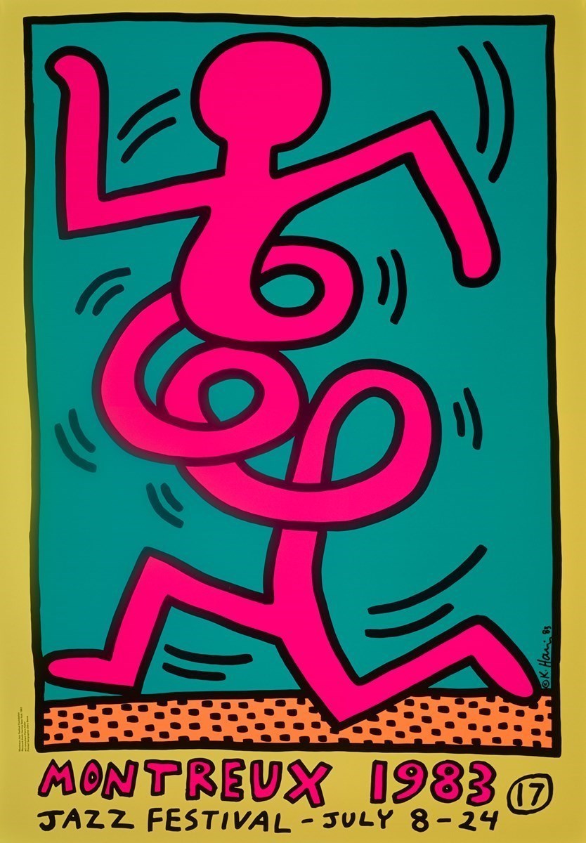 Poster For Montreux Jazz Festival 1983 (Pink)