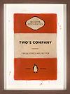 Two's Company (Small Hand Coloured) (Framed)