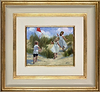 Blustery,Carefree Days (Framed)