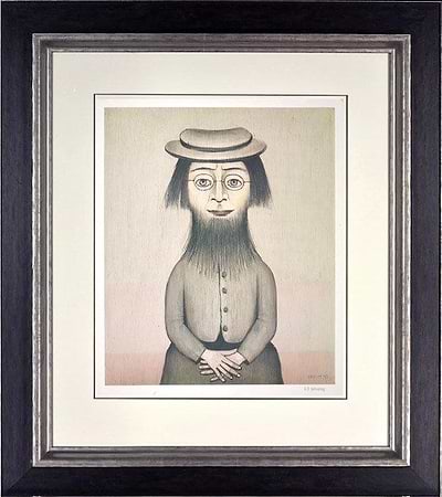 Woman with Beard (Framed)