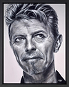 David Bowie Looking Up (Framed)