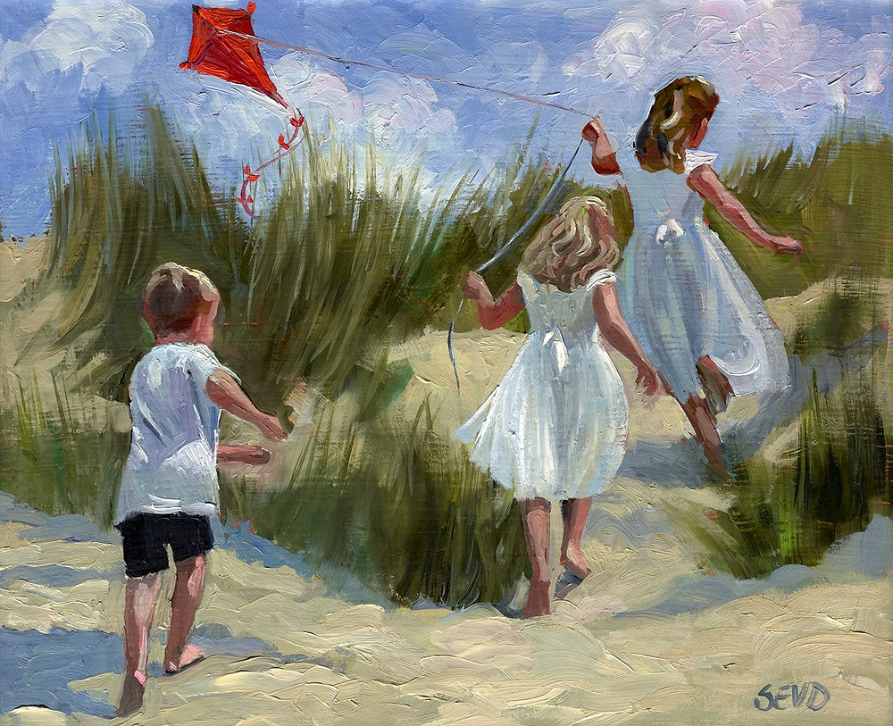 Blustery,Carefree Days