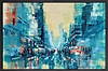 New York- Free The Lights V (Framed)
