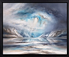 Mystical Fjord (Framed)