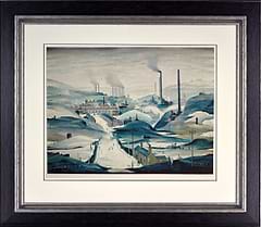 Industrial Panorama, 1972 (Framed)