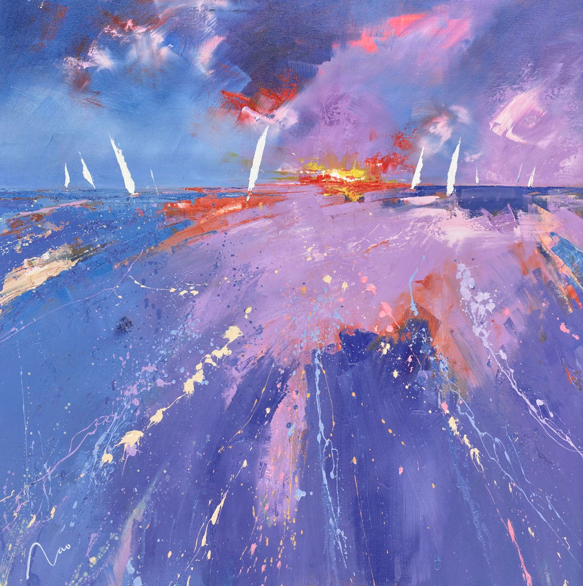 Spray Of The Waves