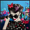 Material Girl III (Framed)