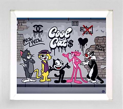 Cool Cats (Framed)