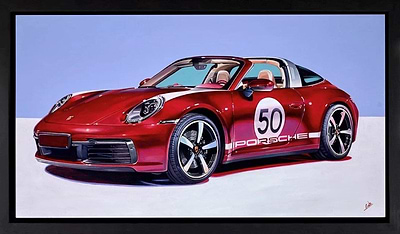 Porsche 911 Targa 4S (Framed)