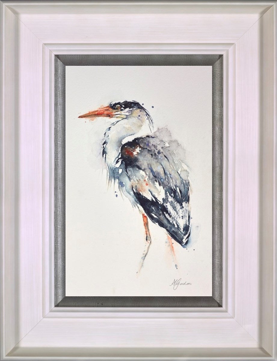 Statuesque Grey Heron