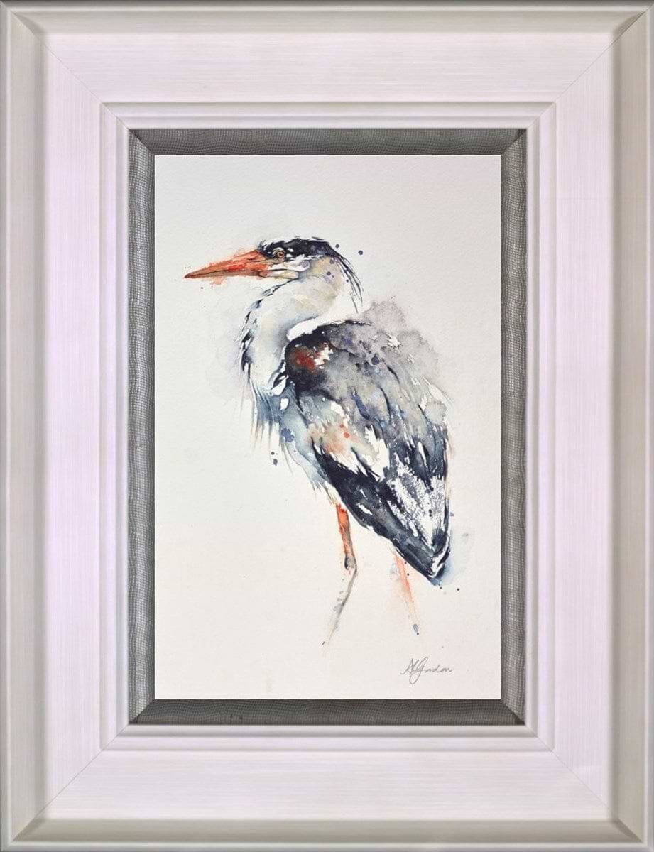Statuesque Grey Heron