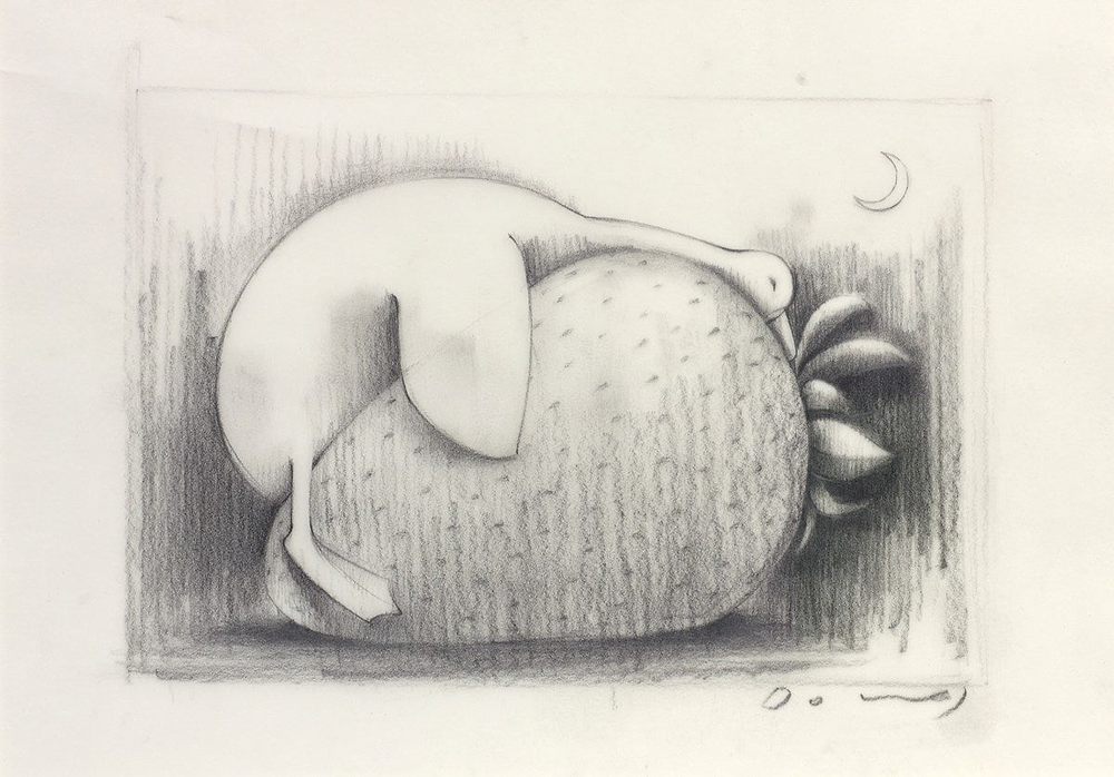 Strawberry And Dreams III (Sketch)