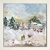 Winter Walk II (Framed)