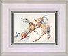 Spring Loaded- Boxing Hares (Framed)