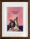 Not Afraid of Death (Framed)