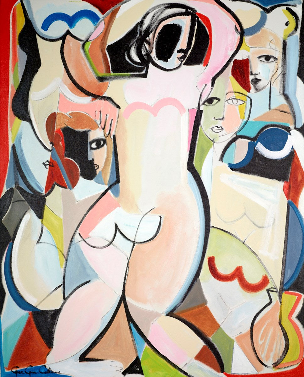 Bold Lines Of Woman