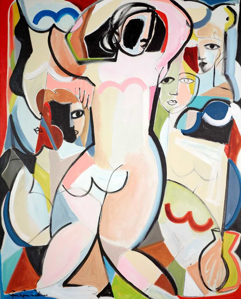 Bold Lines Of Woman
