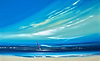 Sailing Between the Blue