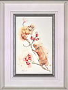 Harvesting Rosehips- Mice (Framed)