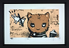 No Dogs (Tan) (Framed)