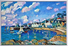 Sail Away II (Framed)